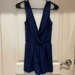 Navy romper